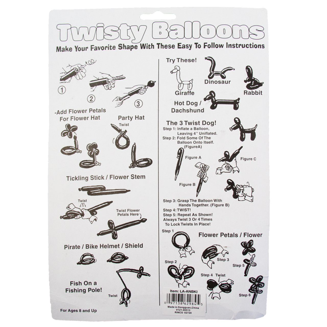 Twisting Balloons Kit 9144