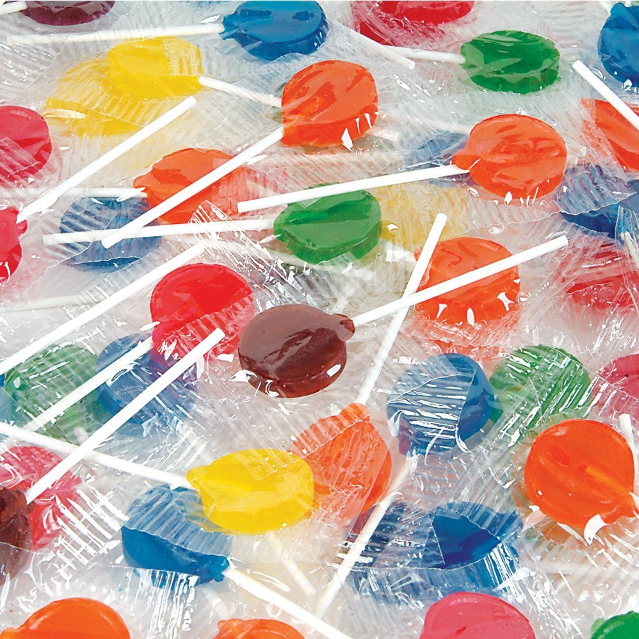 Lollipops Assorted Fruit Bulk 140 Pieces 11075