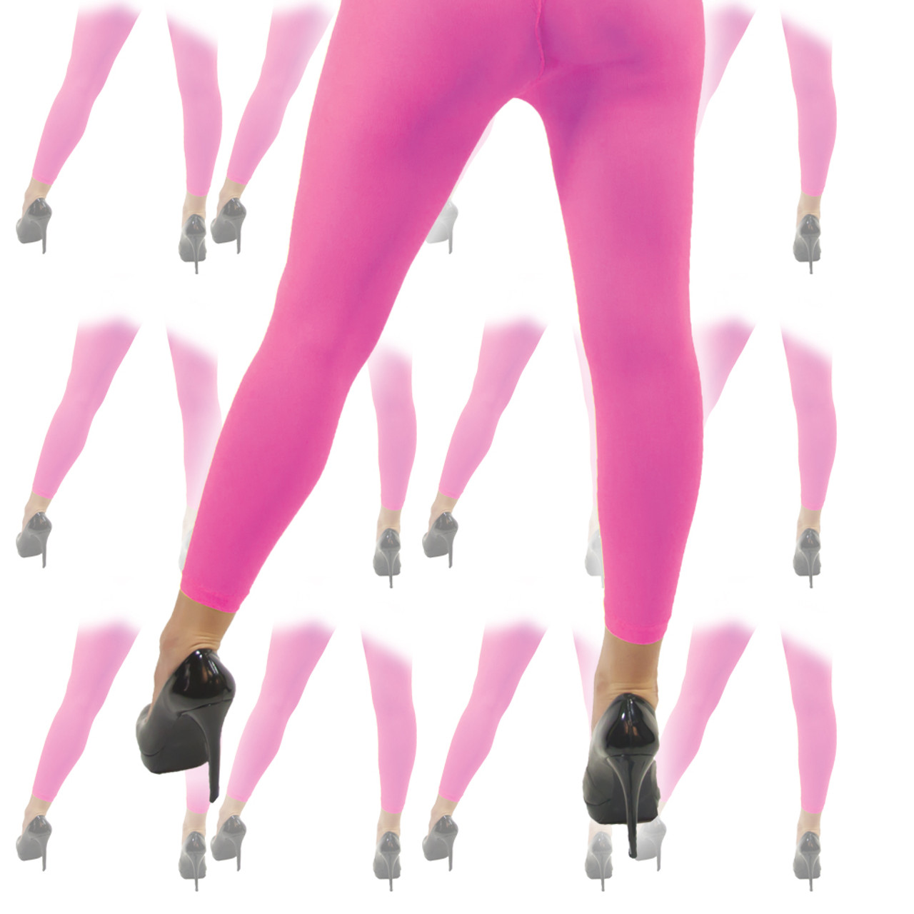 Footless Pink Tights
