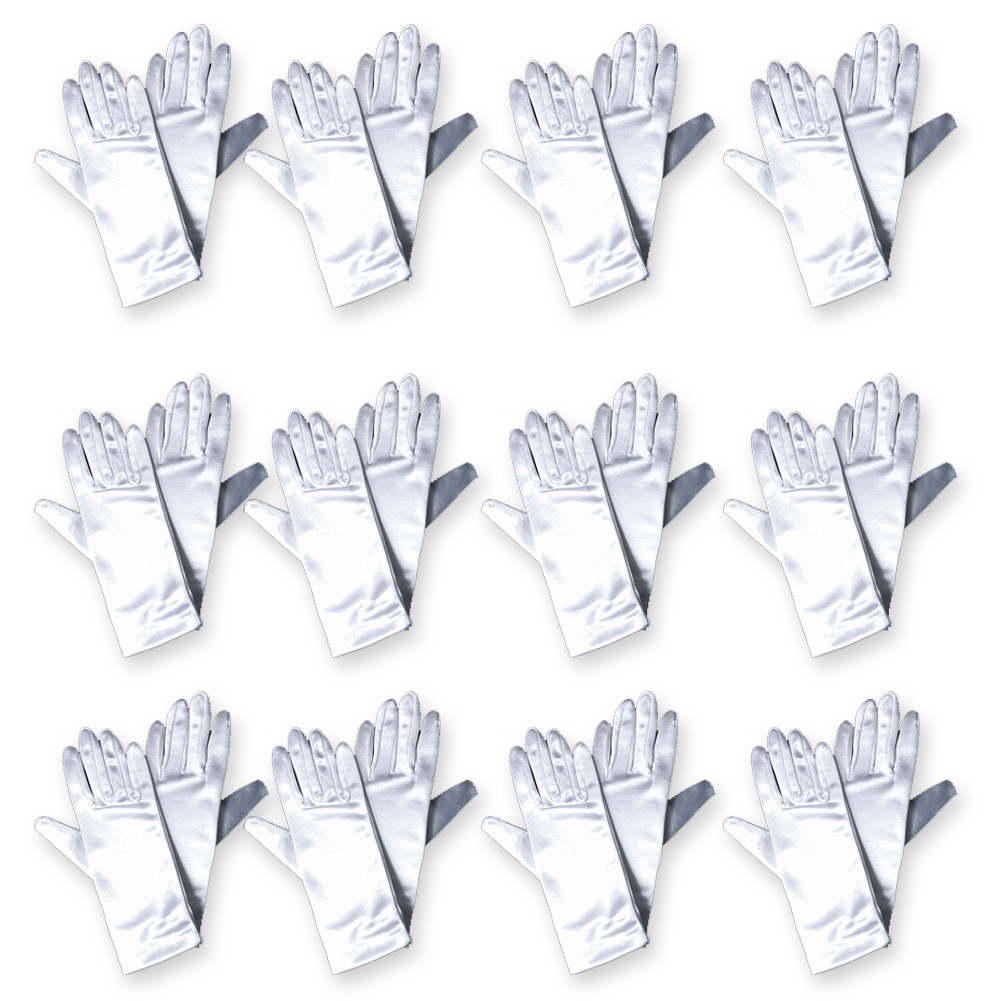 knee length dresses for ladies 1960's white leather ladies dress gloves... so pretty main image 1