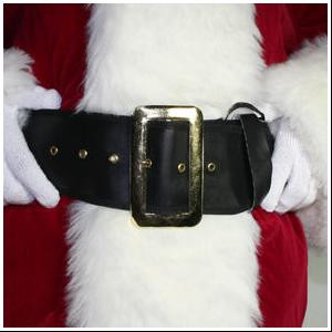 Discount Santa Belt Black Santa Belt
