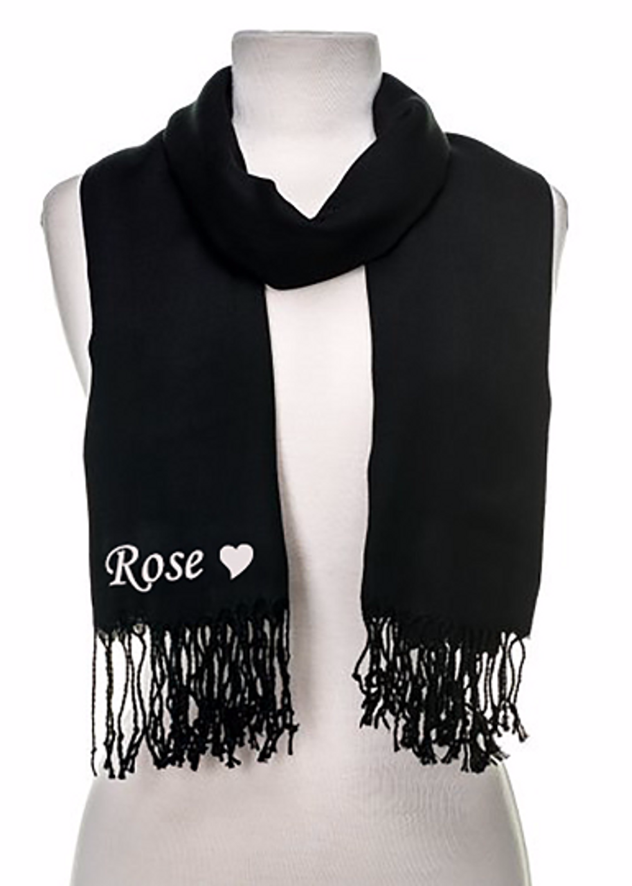 Personalized Scarves & Monogrammed Shawls