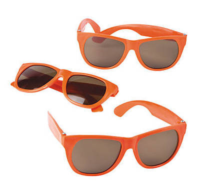 Kids Orange Sunglasses 12 PACK