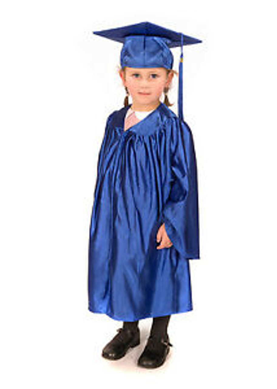 Class Act Graduation Shiny Kindergarten Preschool Graduation Cap & Gown  with Matching Bling Tassel and Diploma Certificate, Purple - Walmart.com