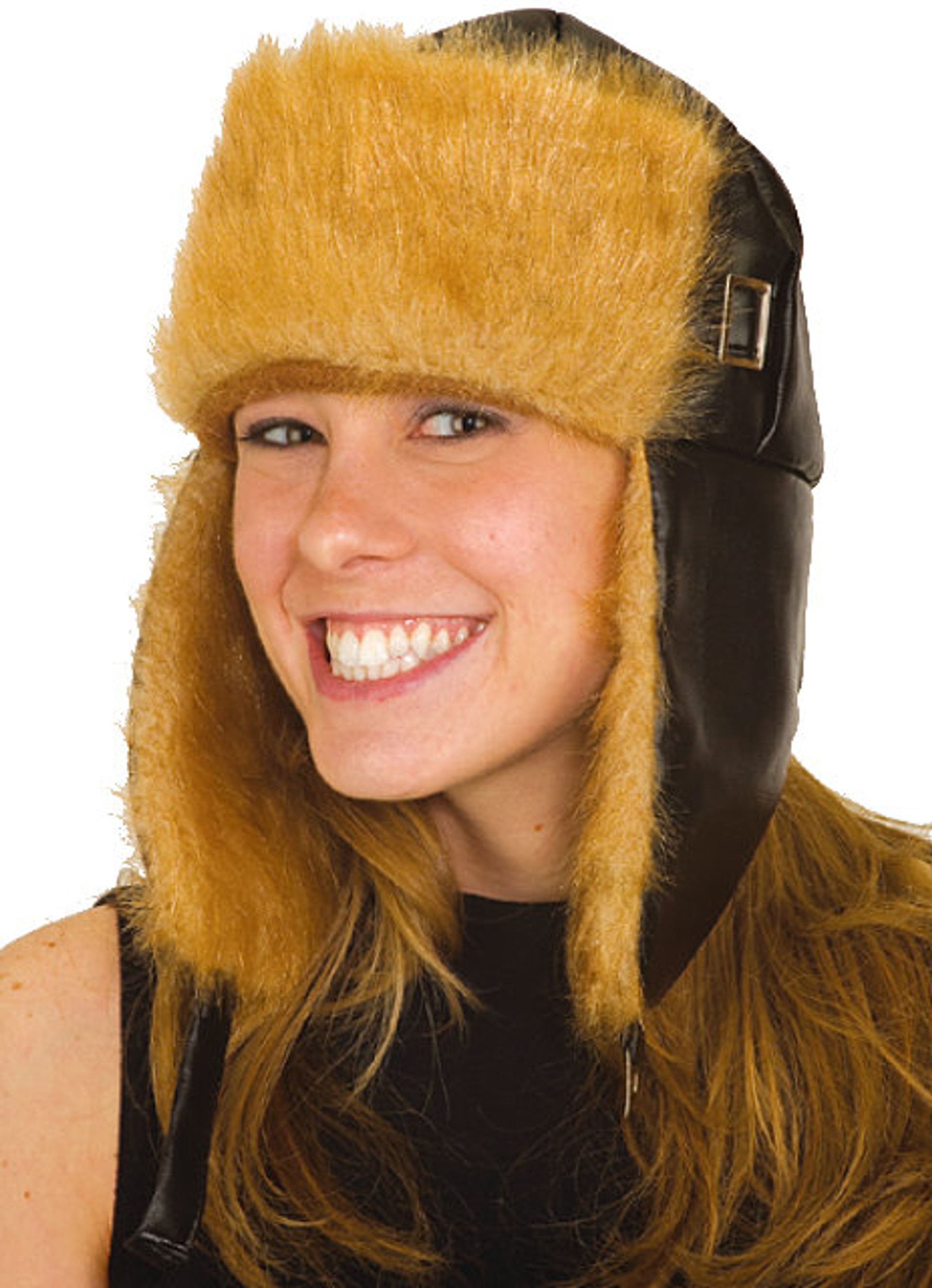 Aviator Hat Brown Deluxe 1347