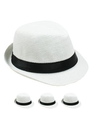 12 PACK Boys Fedora Kids Fedora Wholesale Child Hats 1558D