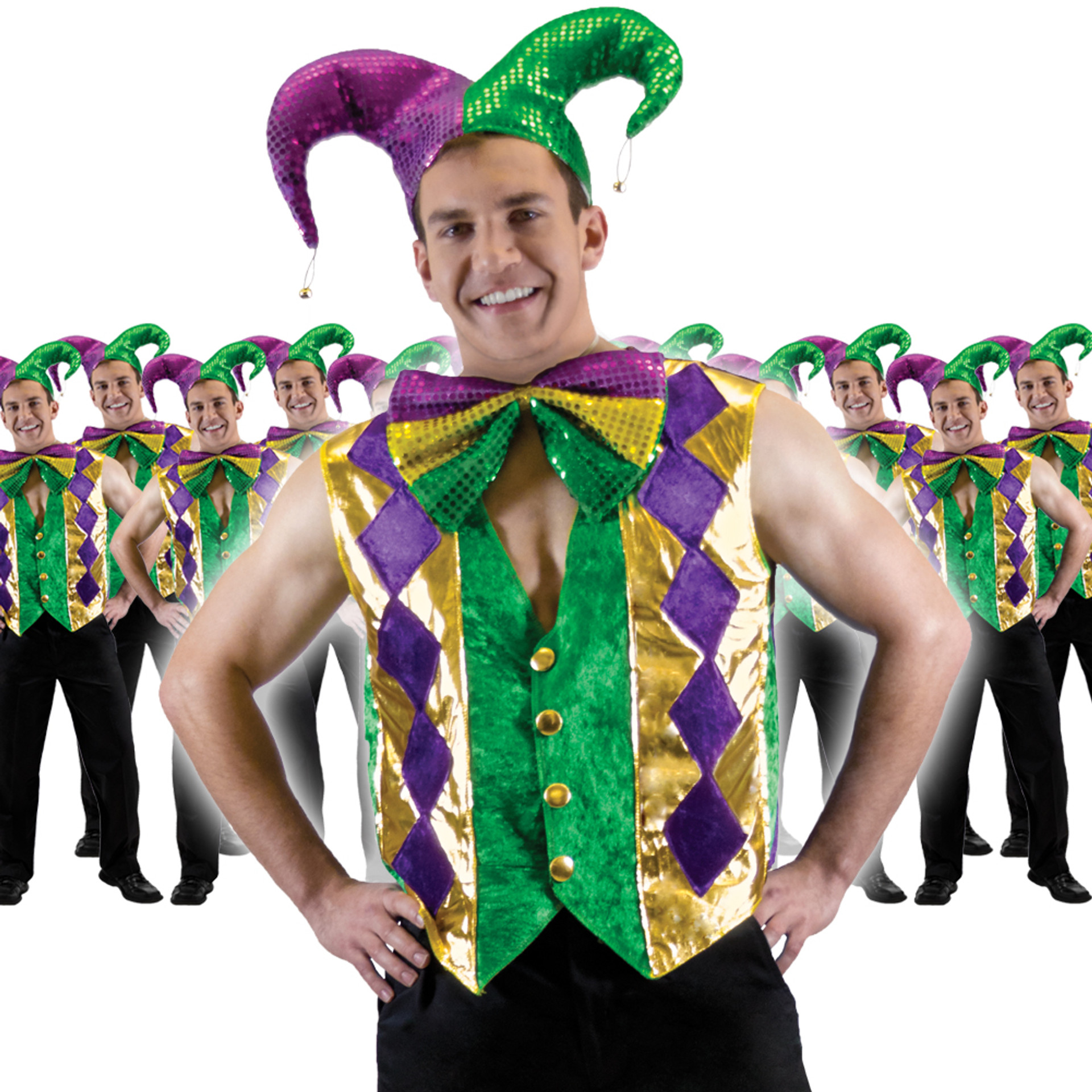 Mardi Gras Beads Bulk DOZEN 7mm Mixed 6525