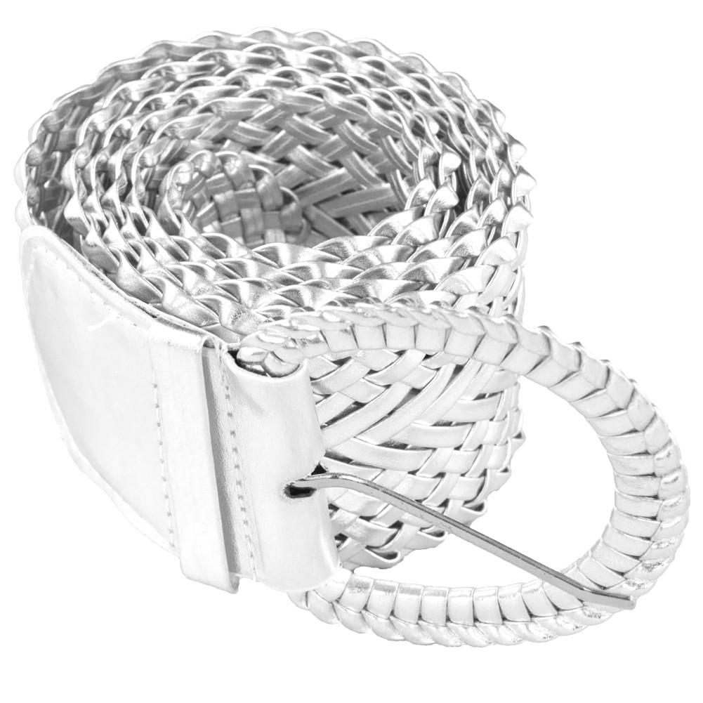 Gold Diva Wide Braided Belt 27302732