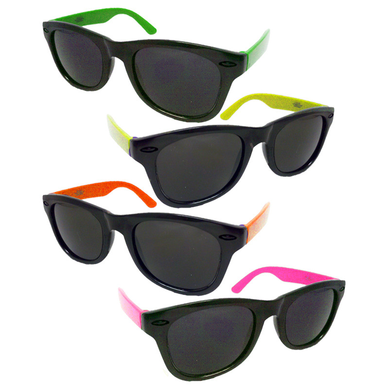 Hot Pink Sunglasses Iconic 80's Style Adult 12 PACK 1054D Private