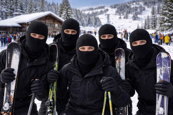 One Hole Ski Mask - 10+ COLORS 3059ALL