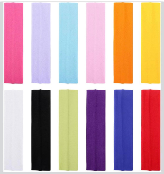  Athletic Headbands Bulk | Wholesale Headbands | Standard Mixed Pack 3069