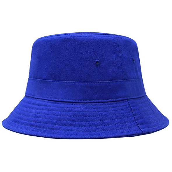Fisherman Bucket Hat Royal Blue 22.5" 8+ Colors Standard Adult 5822RB