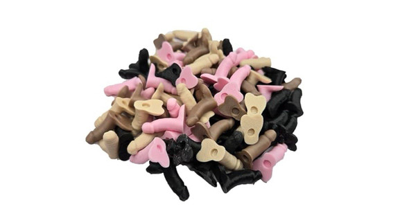 5pc Bag of Dicks - Pride | Rainbow | Dick in Bulk | Tiny Penis | Party Favors