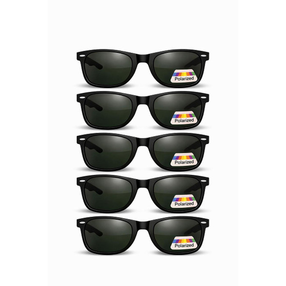 Polarized Bulk Sunglasses Glare Blocking 80's Style Blues Brothers 111