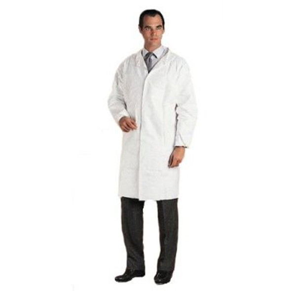 White Adult Costume Lab Coat 4485
