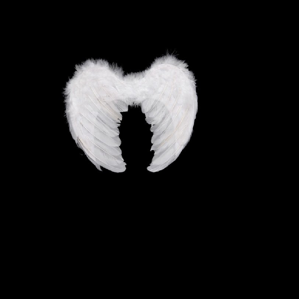 White Feather Angel Wings Adult 4455