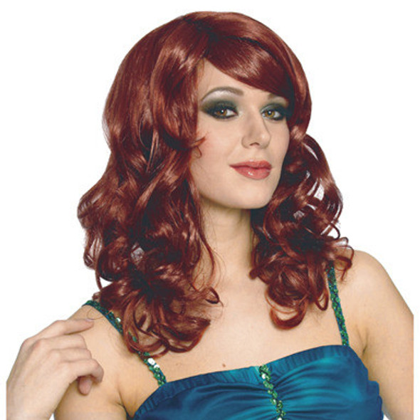 Red Curly Bangs Lolita Wig 6037