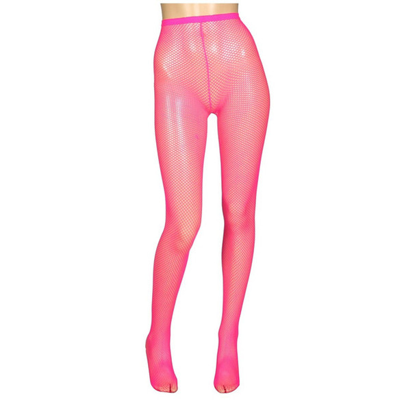 Hot Pink Fishnet Pantyhose l  8043