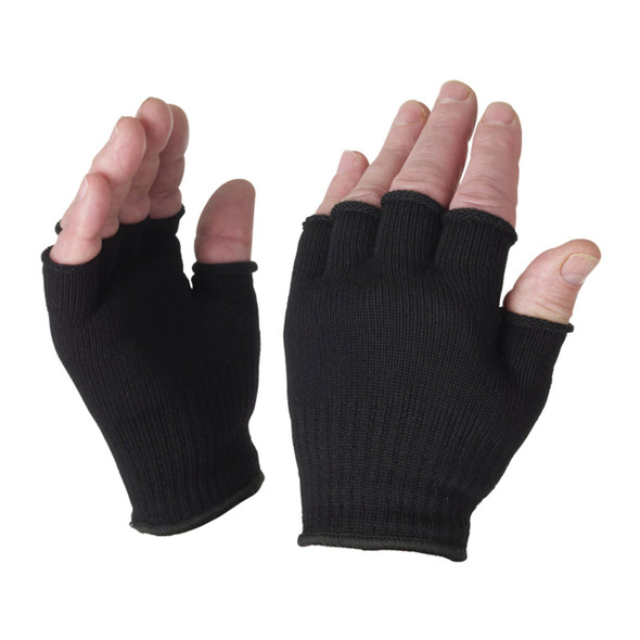 Cheap Fingerless Gloves |  Black Knit 5075