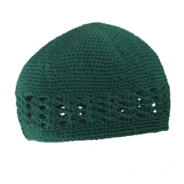 Kufi Crochet Beanies Green 1473