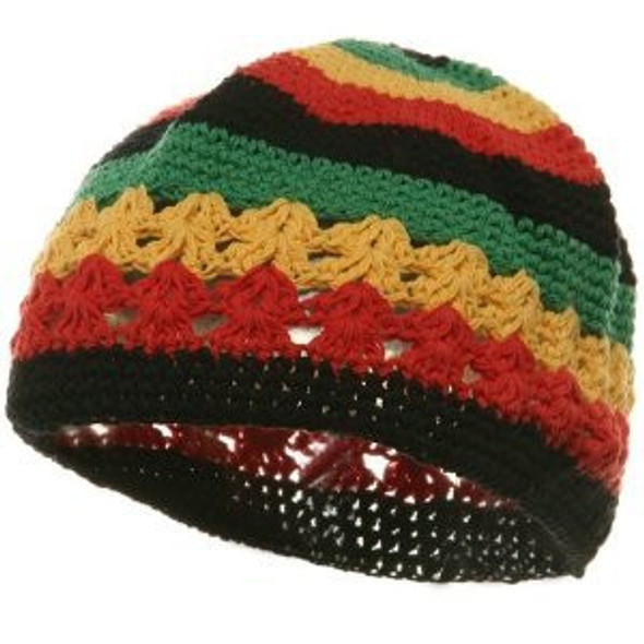 Rasta Kufi Crochet Beanies 1476