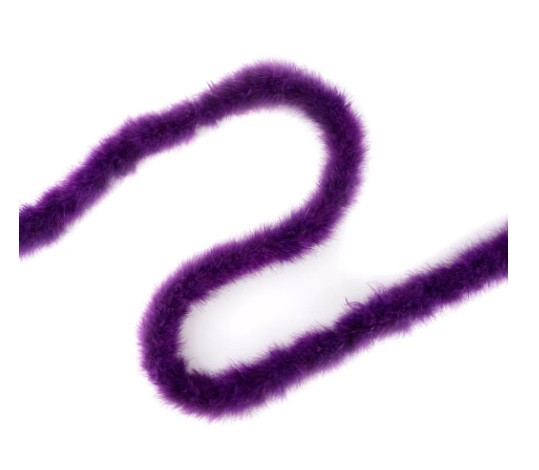 Purple Feather Boa  16 PACK 2035