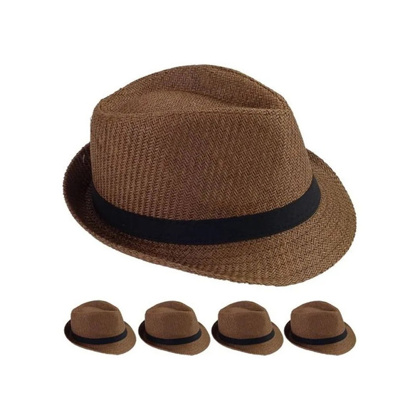 Fedora Hats for Men | Brown Fedora Hat | Womens Brown Fedora Hat