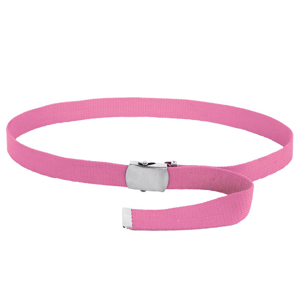 Light Pink Canvas Adjustable Belt Adjusts to 44-46" Size 2214