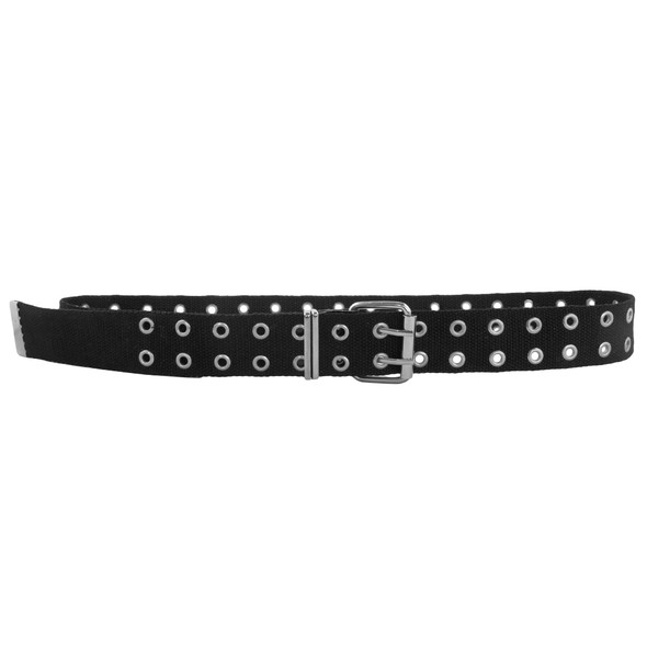 Black Canvas Two Hole Grommet Belts Mix Sizes 2270A