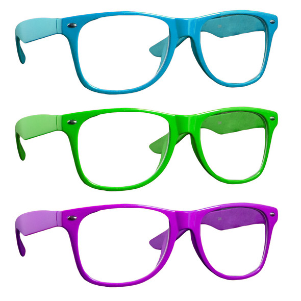 Iconic 80's Style Sunglasses | Clear Lens Sunglasses Adult Size Mixed Colors 1080 Iconic 80's Style Sunglasses | Clear Lens Sunglasses Adult Size Mixed Colors 1080