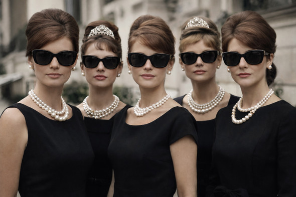 Black Jackie Oversized Sunglasses 1138