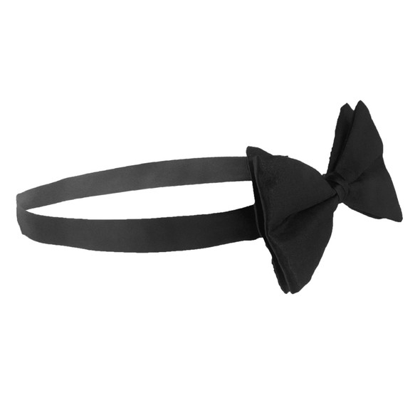 Satin Bow Tie Black Men's 6836