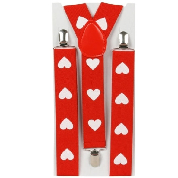 Valentine Hearts Suspenders Custom Made Toddlers/Kids/Adults 6870