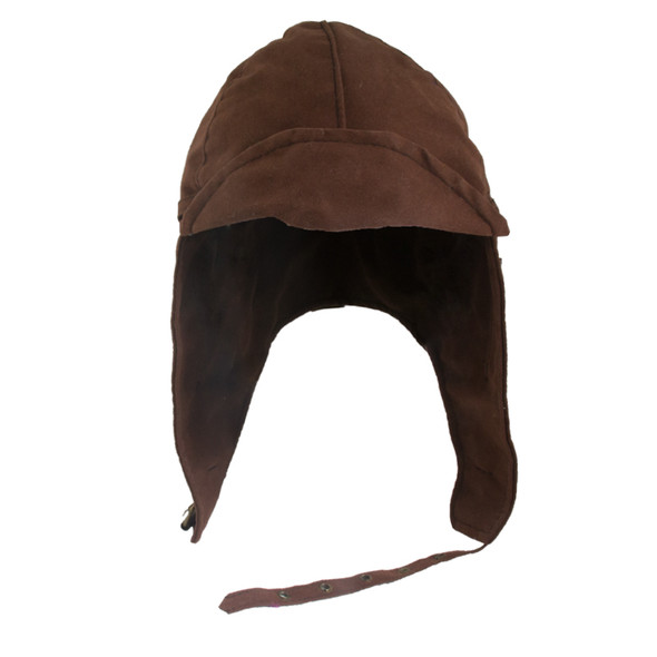 Aviator Hat Brown Deluxe 1347