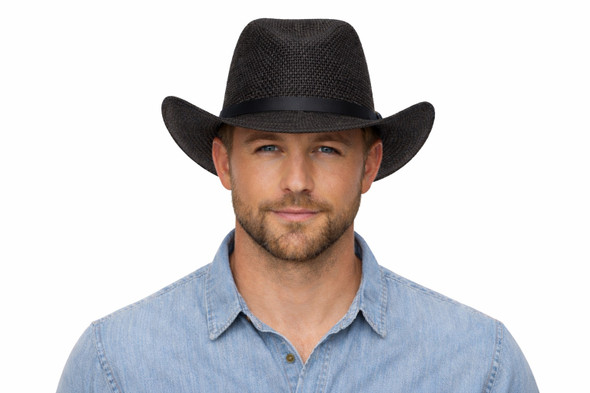 Black Cowboy Hats Bulk |  1480D