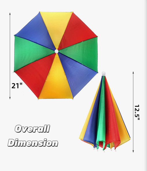 Umbrella Hat Multi Color  1516