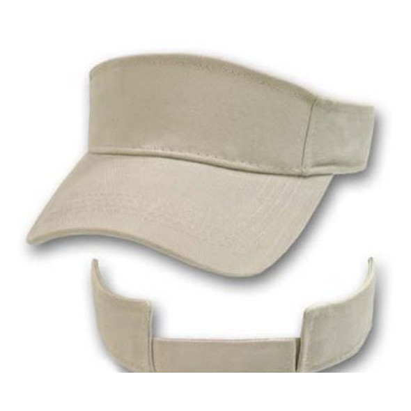 Adjustable Sports Visor Khaki 5813