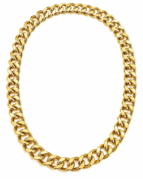 Rapper Chains | Rapper Jewelry |  Fake Rapper Chains | Jumbo Chain Links 21” Standard Length 6546