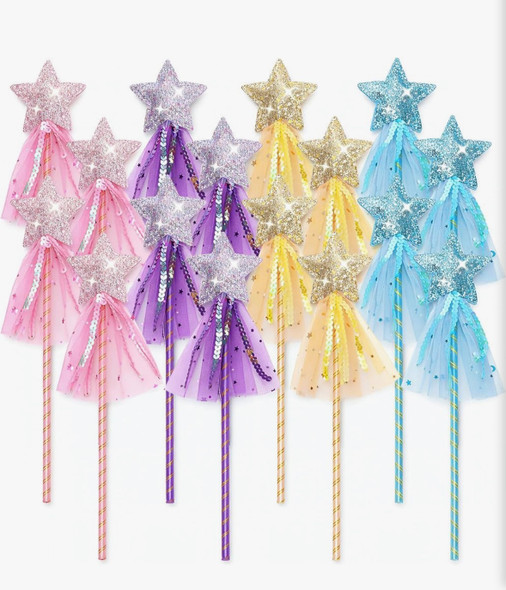 Fairy Wand Bulk for Girls 12 PACK 1645-1