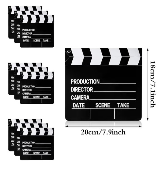 Movie Clapper Board Bulk | 7' x 8' 1724
