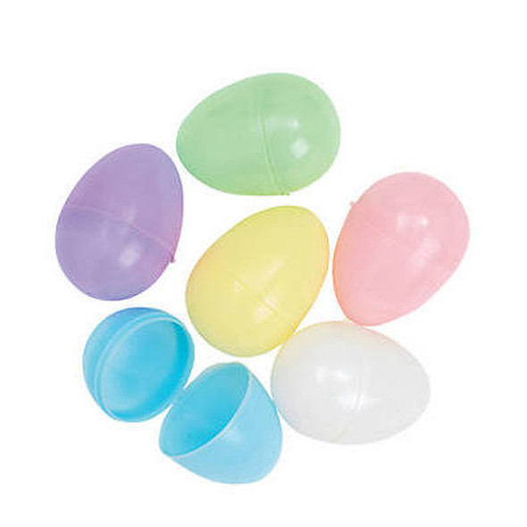 Bulk 144 PCS Pastel Spring Easter Eggs 1863
