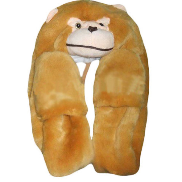 Long Monkey Hat with Paws 5875 Long Monkey Hat with Paws 5875