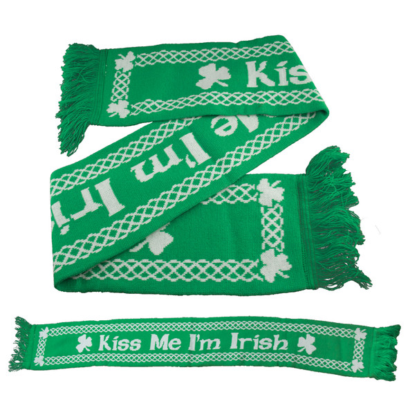 Kiss Me I'm Irish Scarf 1905