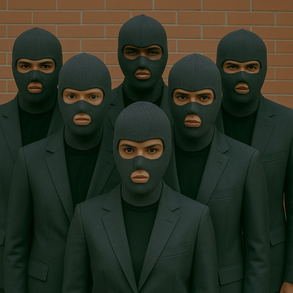 Gray Ski Face Mask Thief Mask Sheisty Mask 3061