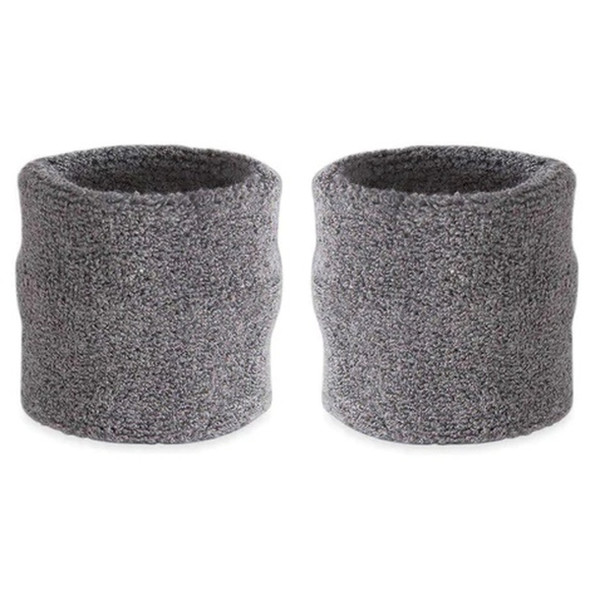 Grey Terry Wristband By Piece - 3079