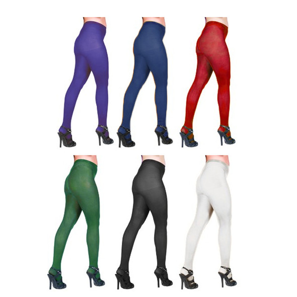 12 PACK Tights Mixed Colors Opaque 8059