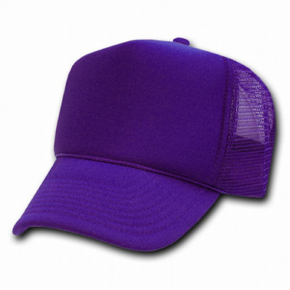 Purple Trucker Caps 12 PACK 1585