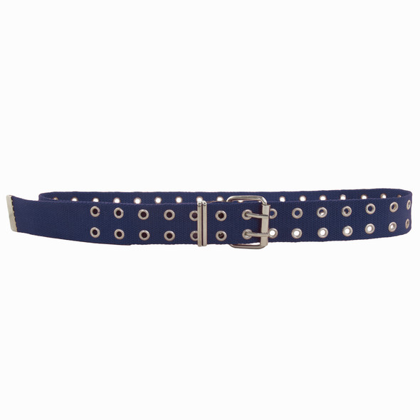 Grommet Belts Navy Canvas Two Hole Mix Sizes 12 PACK 2288A Grommet Belts Navy Canvas Two Hole Mix Sizes 12 PACK 2288A