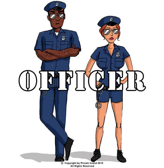 Police Officer Costume 4403