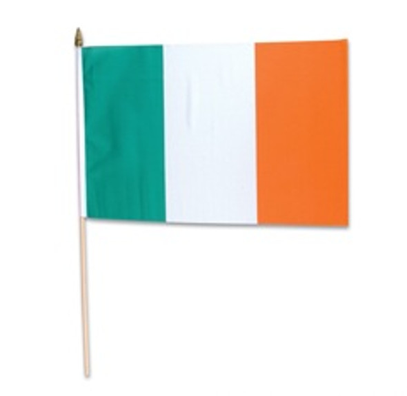 Irish Flags | St Patricks Day Flags | St Patricks Decorations | 12PK Irish Flags | St Patricks Day Flags | St Patricks Decorations | 12PK